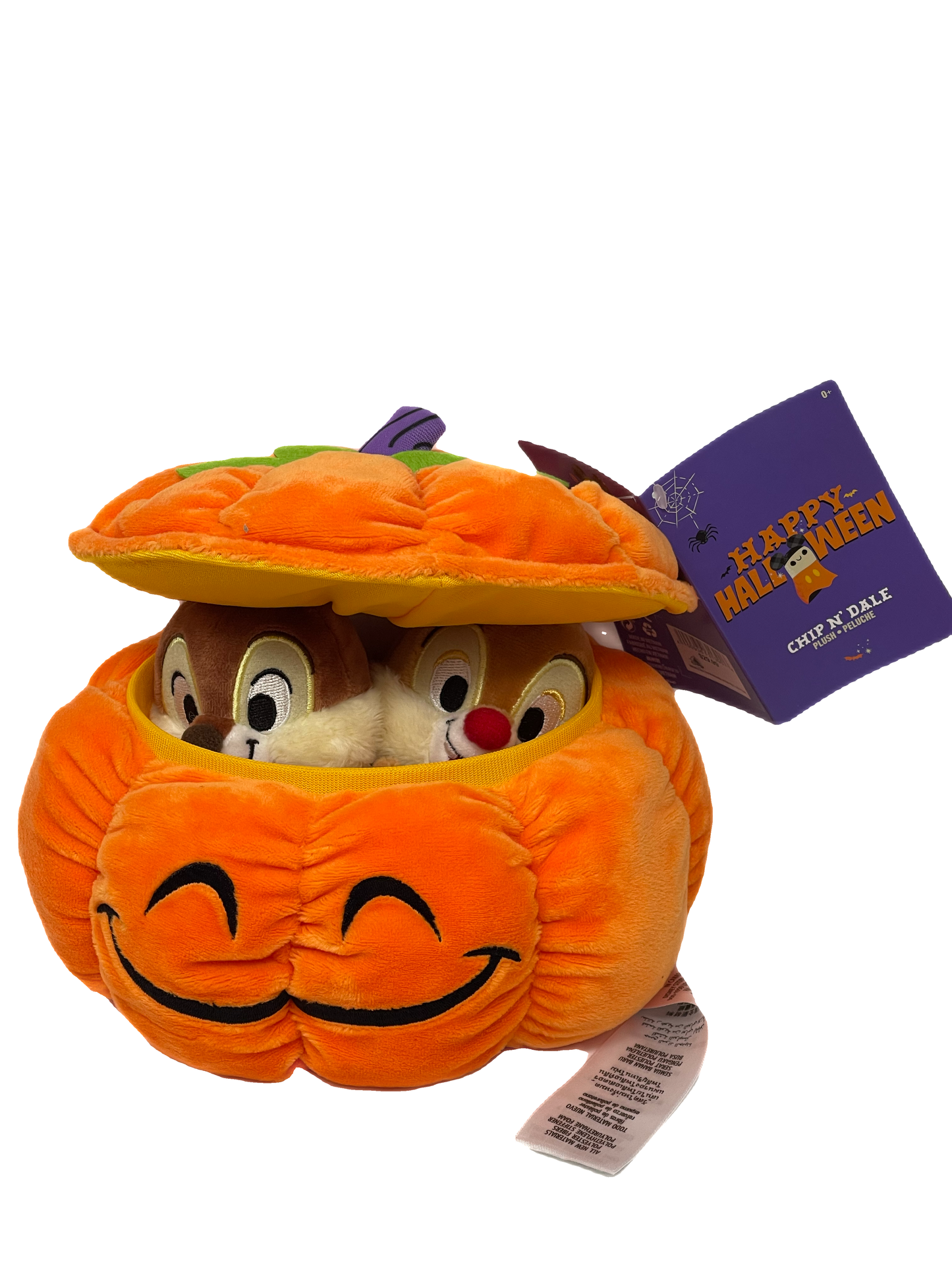 Disney Chip n Dale in Pumpkin Halloween Plush-2021
