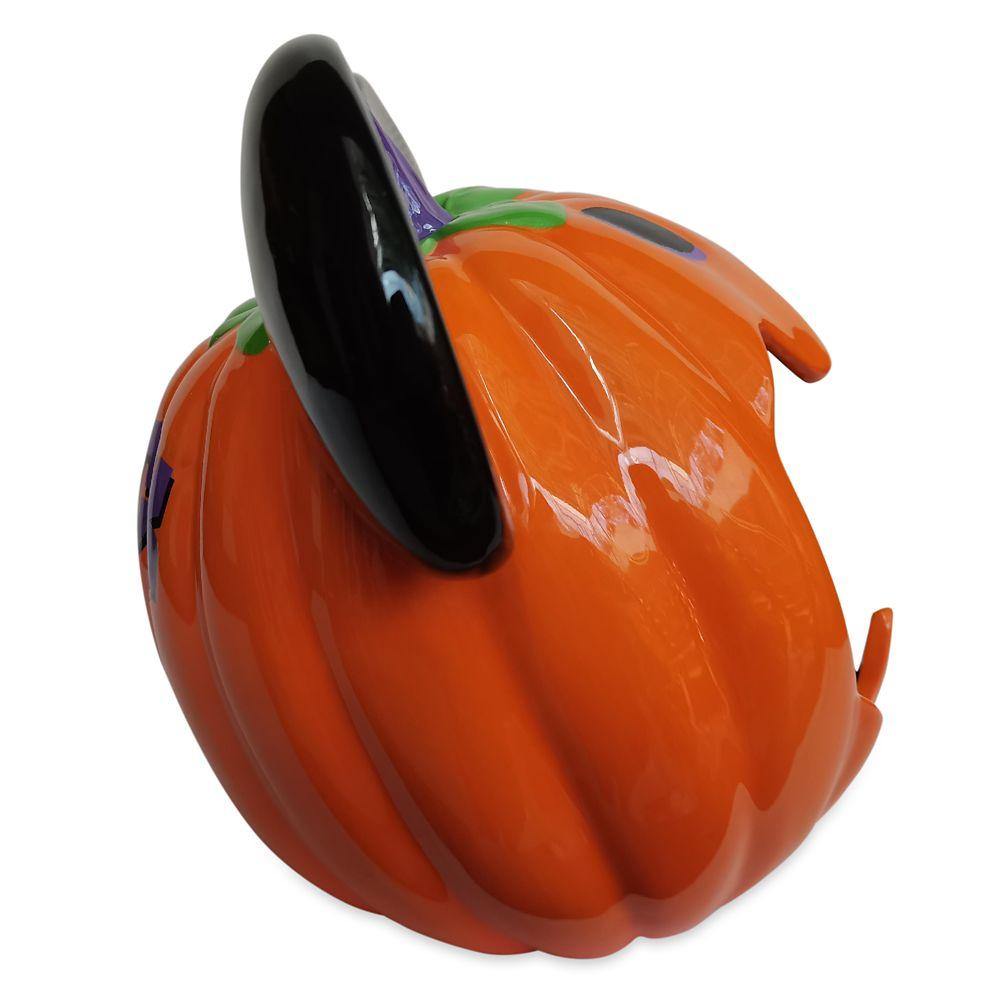 Disney Mickey Mouse Jack-o'-Lantern Pumpkin Candy Bowl - Halloween 2021 - World of Treasures
