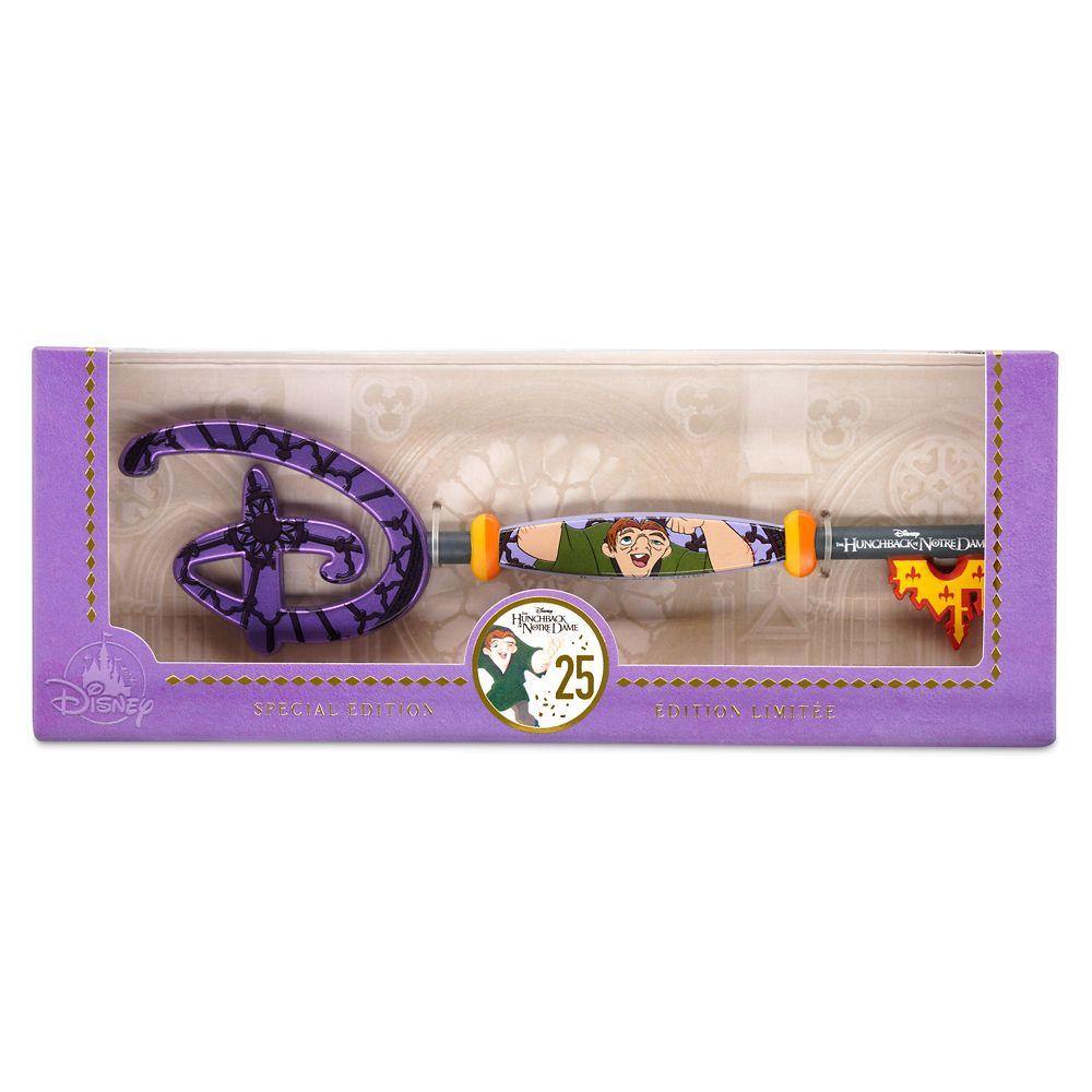Disney The Hunchback of Notre Dame Collectible Key – 25th Anniversary – Special Edition - World of Treasures