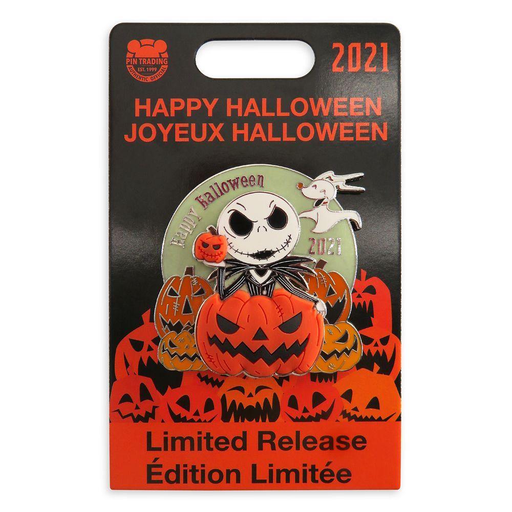 Disney Jack Skellington and Zero Pin – Halloween 2021 – Limited Release - World of Treasures