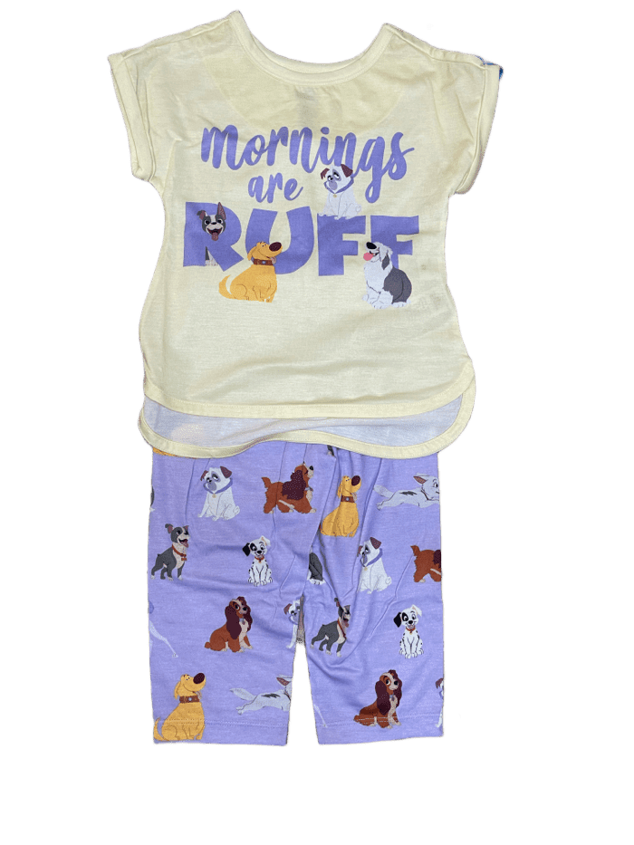 Disney Dogs Sleep Set for Girls size 3