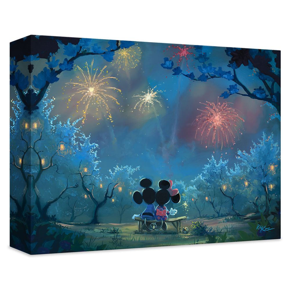 Disney “Memories of Summer'' Giclée on Canvas by Rob Kaz – Limited Edition