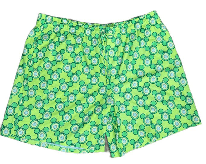 Disney Mickey Mouse Avocado Sleep Boxer Shorts Men’s Unisex