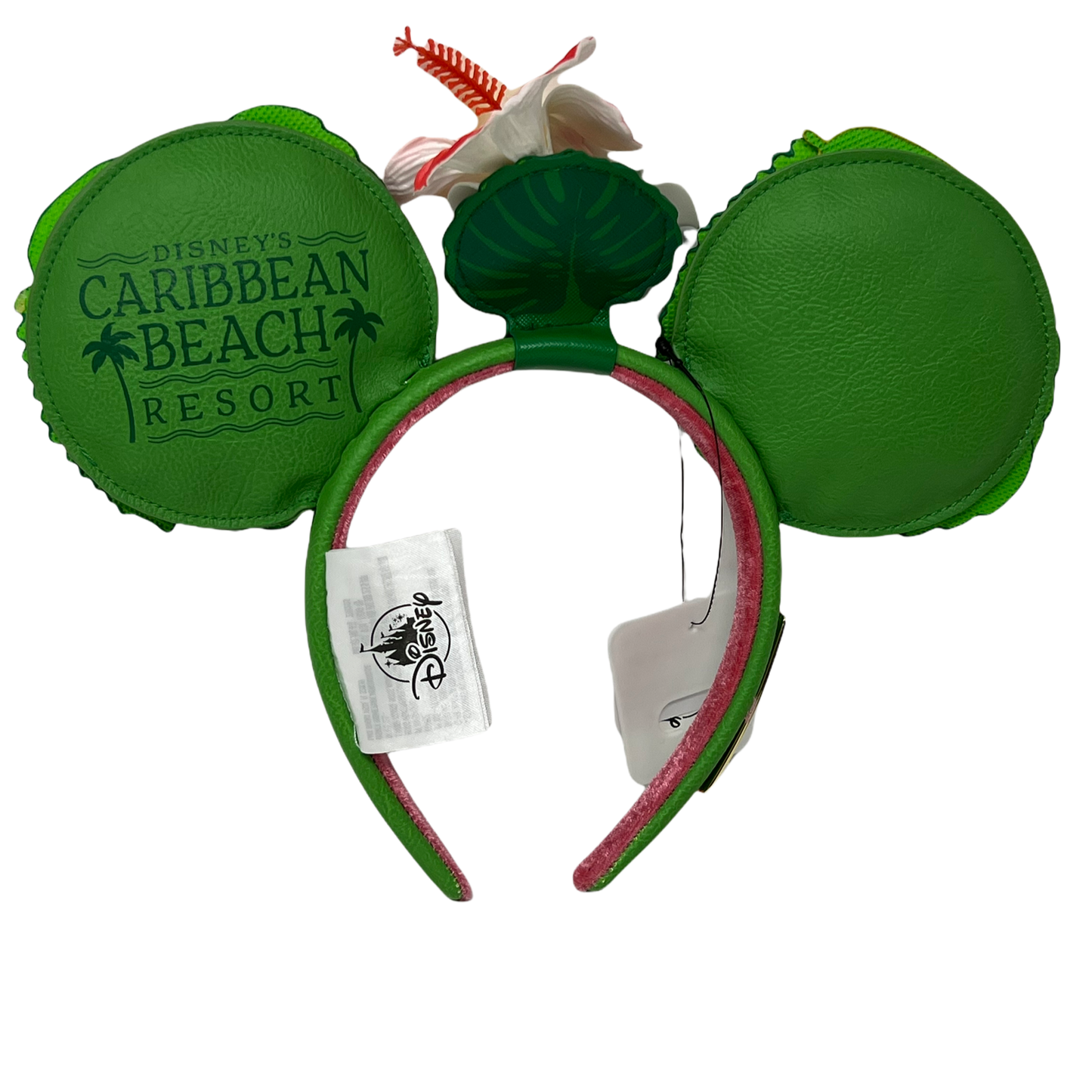 Disney Caribbean Beach Resort Tropical Loungefly Minnie Ears Headband