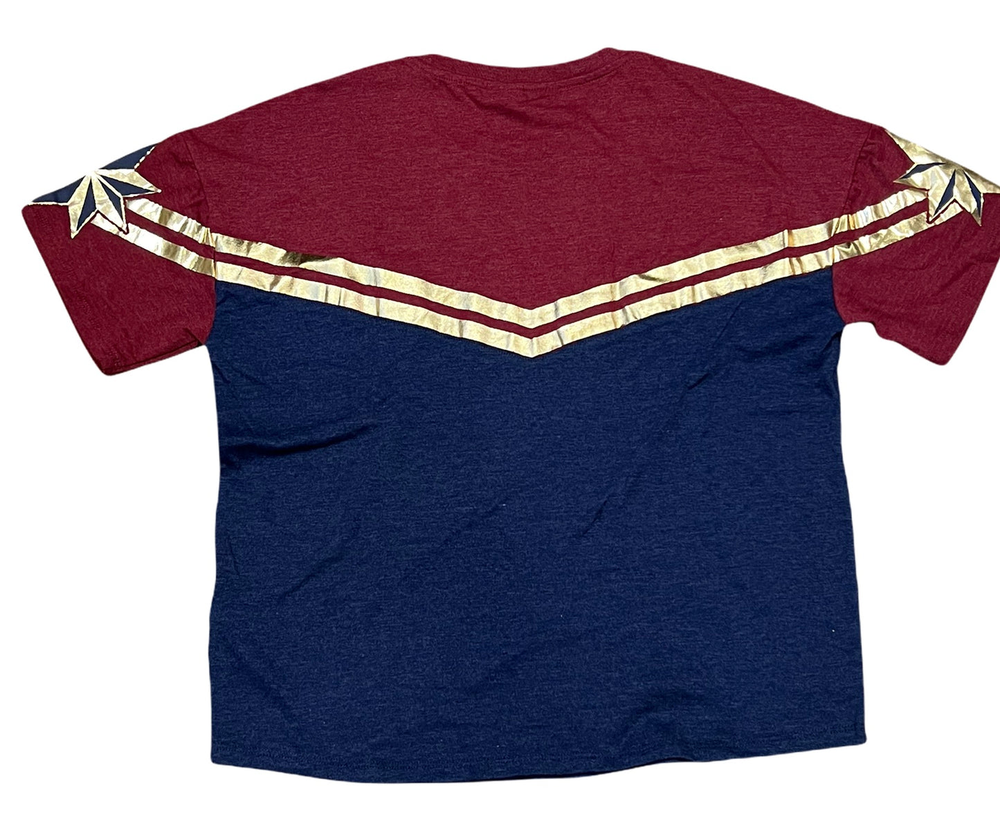 Disney Captain Marvel Crop Top by Her Universe Large