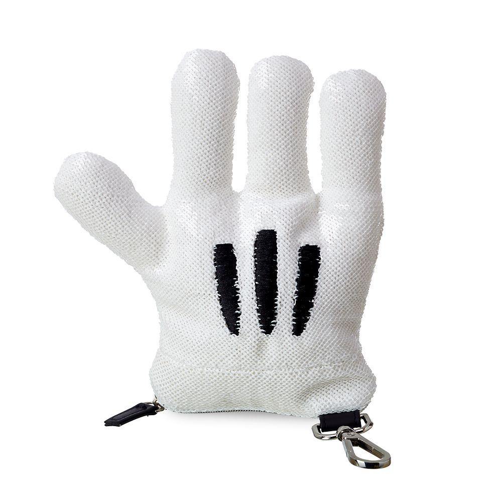 Disney Sequined Mickey Mouse Glove Pouch - World of Treasures