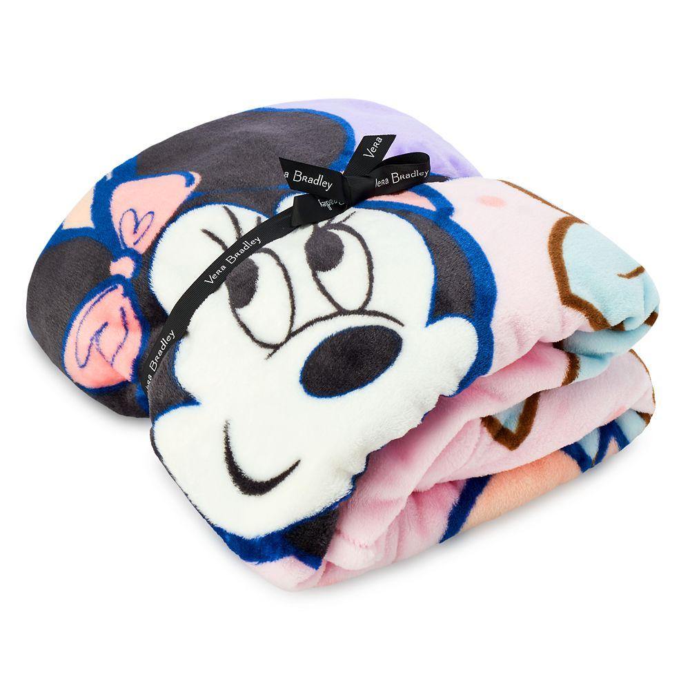 Disney Minnie Mouse Garden Party Plush Throw Blanket by Vera Bradley - World of Treasures
