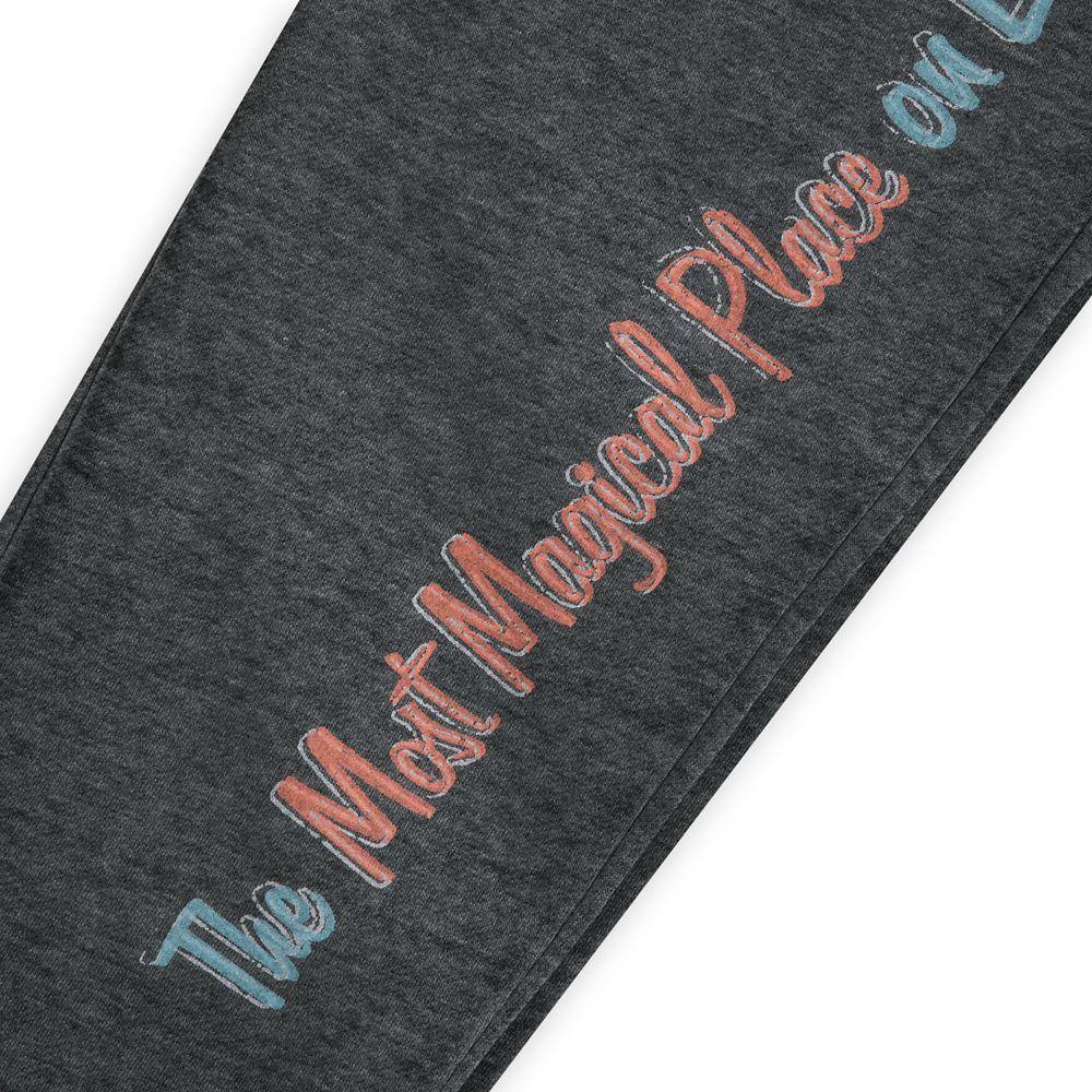 Walt Disney World Mickey and Minnie Mouse Kiss Lounge Pants for Women - World of Treasures