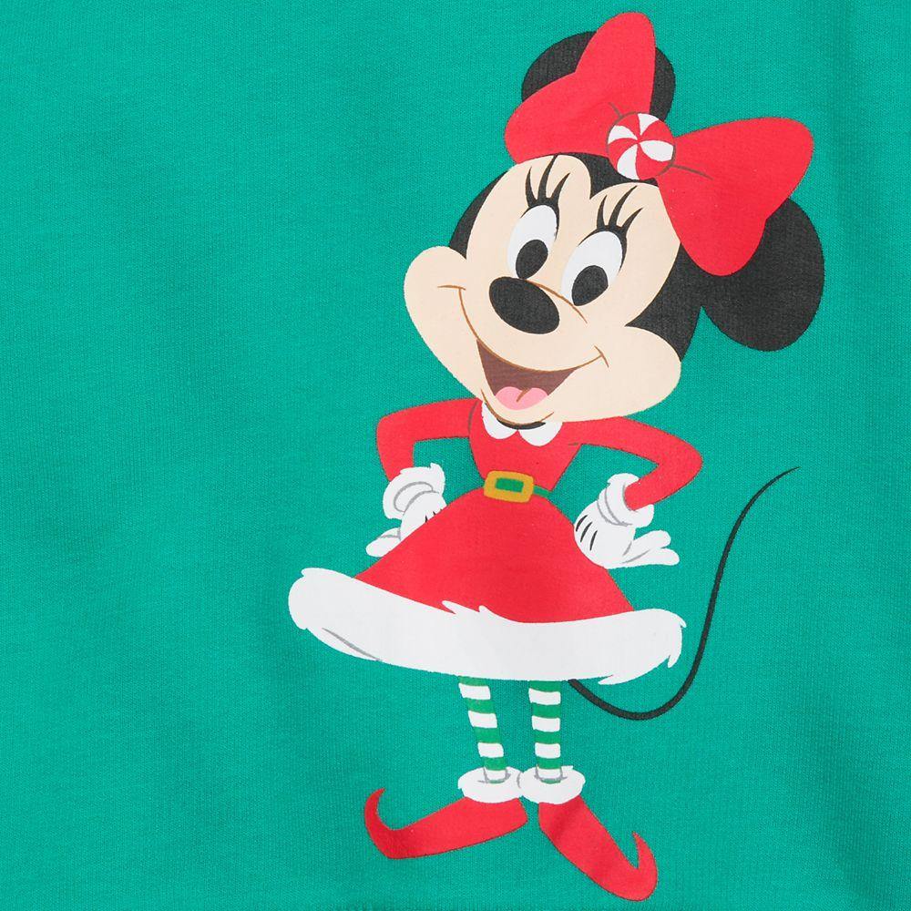 Walt Disney World Minnie Mouse Holiday Pullover Top for Girls - World of Treasures