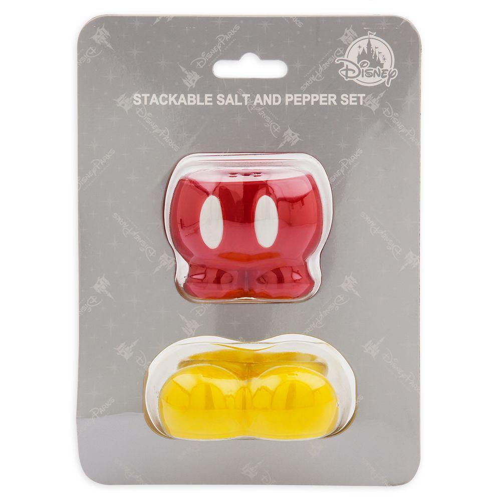 Disney Mickey Mouse Stackable Salt and Pepper Set - World of Treasures