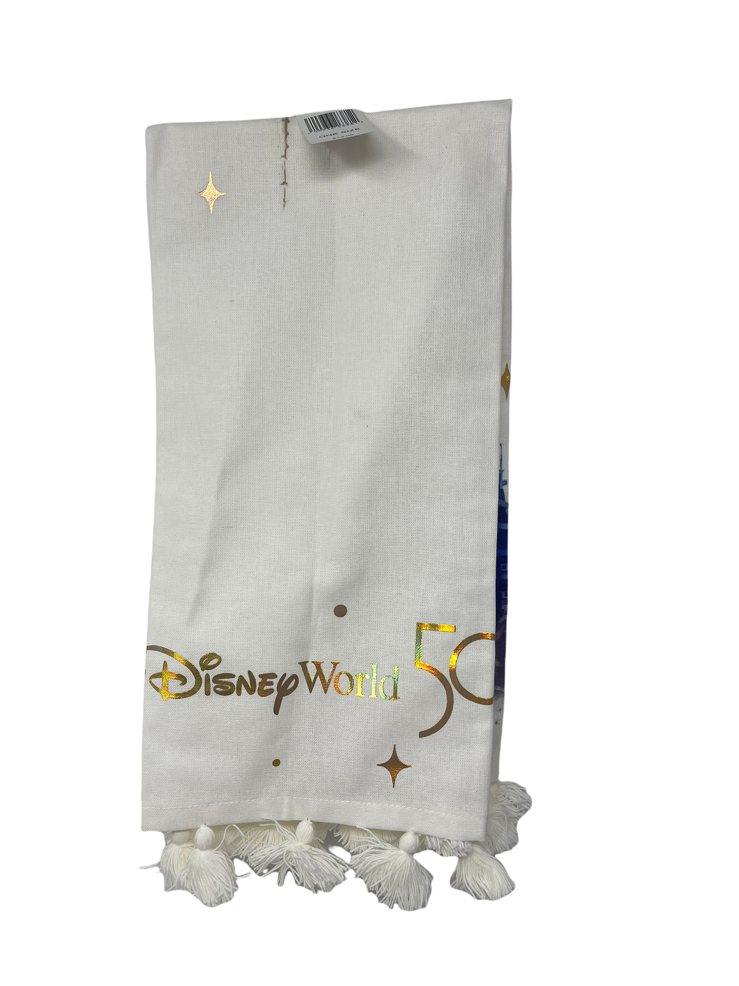 Walt Disney World 50th Anniversary Castle Hand Towel