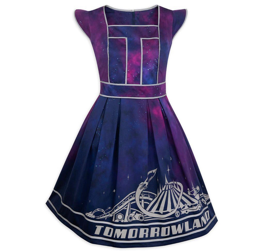 Walt Disney World Tomorrowland Space Mountain Dress for Adults XS