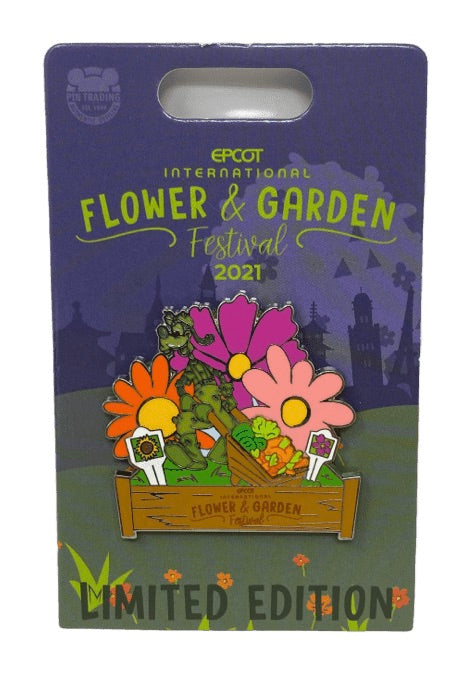 Disney Epcot 2021 Flower and Garden Festival Goofy Topiary Pin Limited Edition