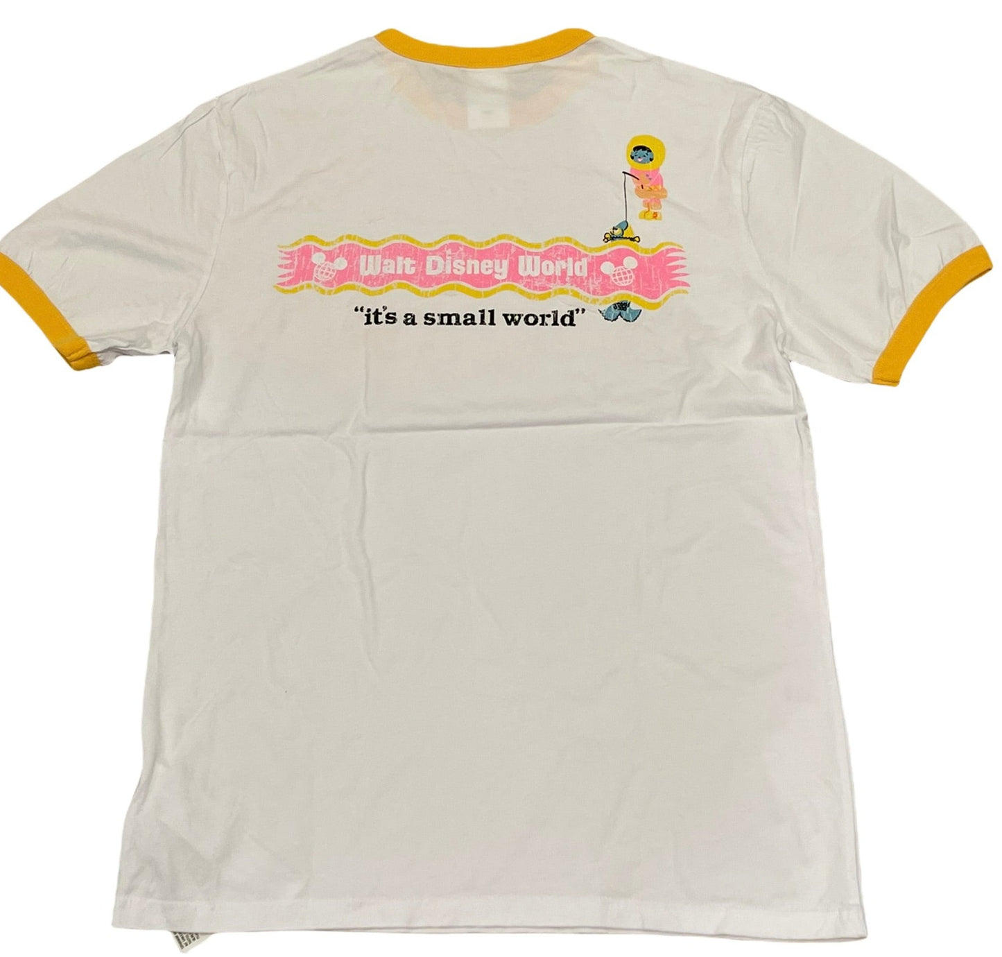 Walt Disney World 50th Anniversary Small World Ringer Shirt