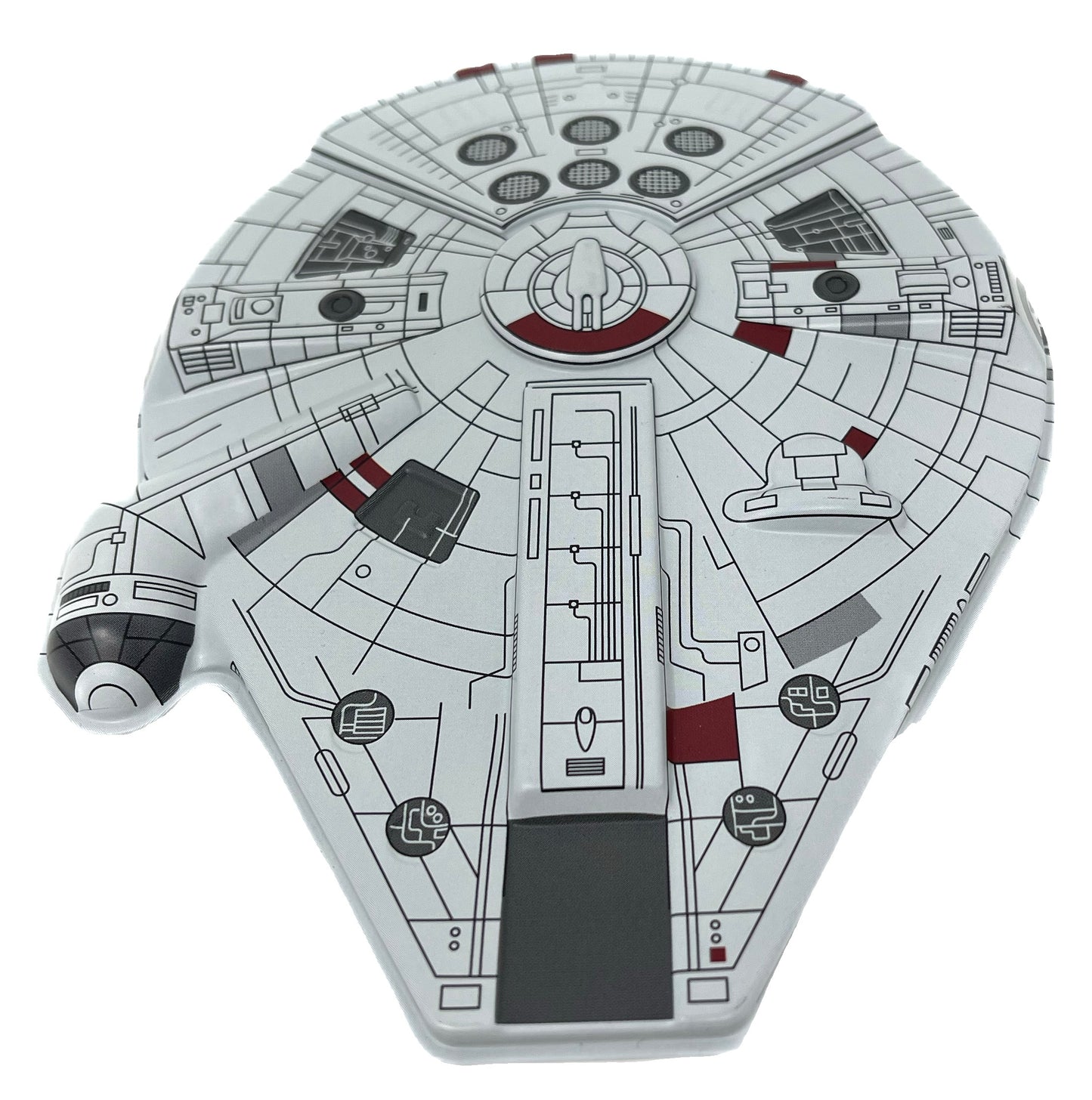 Disney Star Wars Toydarian Millennium Falcon Tin Pull Back Racer