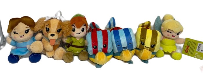Disney Peter Pan Wishables Series Plush-Blue Ship Boat Varient