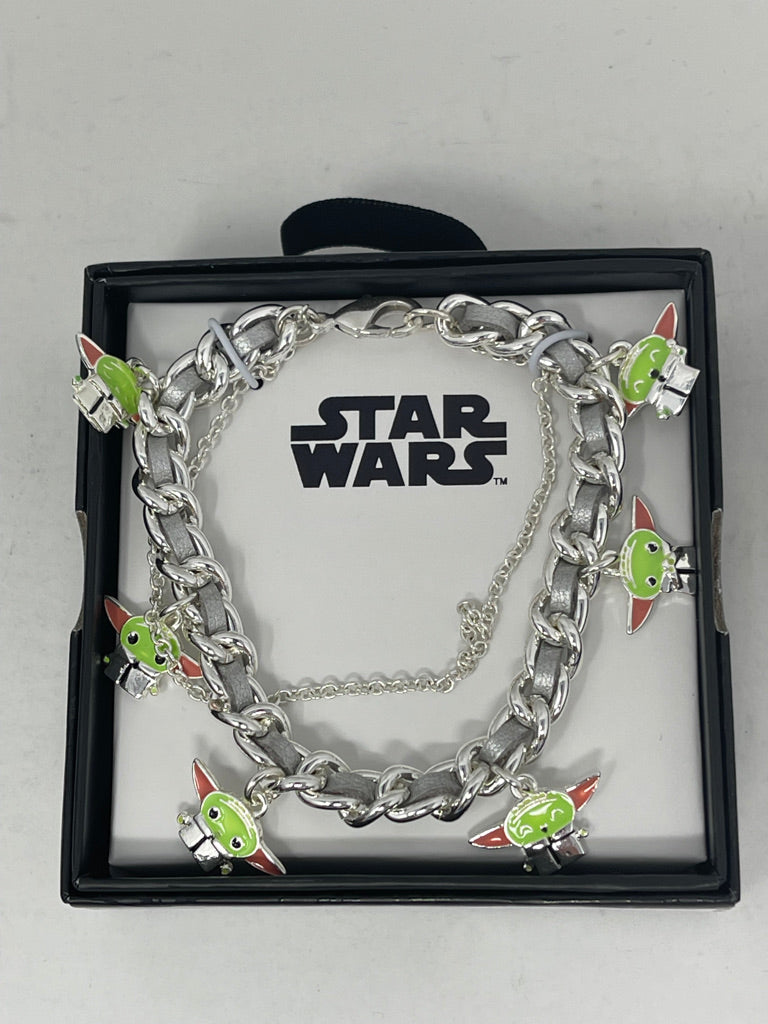Disney Star Wars Baby Yoda Grogu Charm Bracelet
