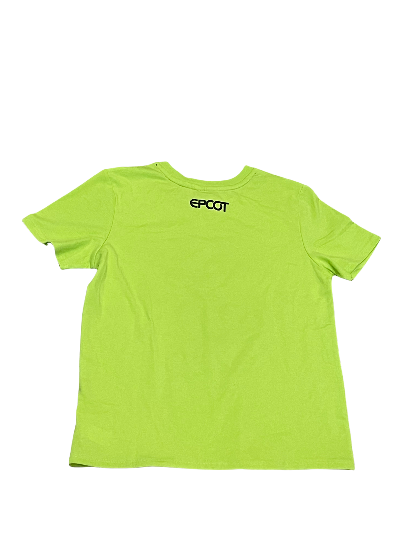 Disney Epcot Colorful Spaceship Earth Figment Kids Shirt XL