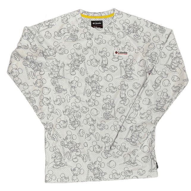 Disney Columbia Mickey Mouse Long Sleeve Unisex Sun Deflector XS