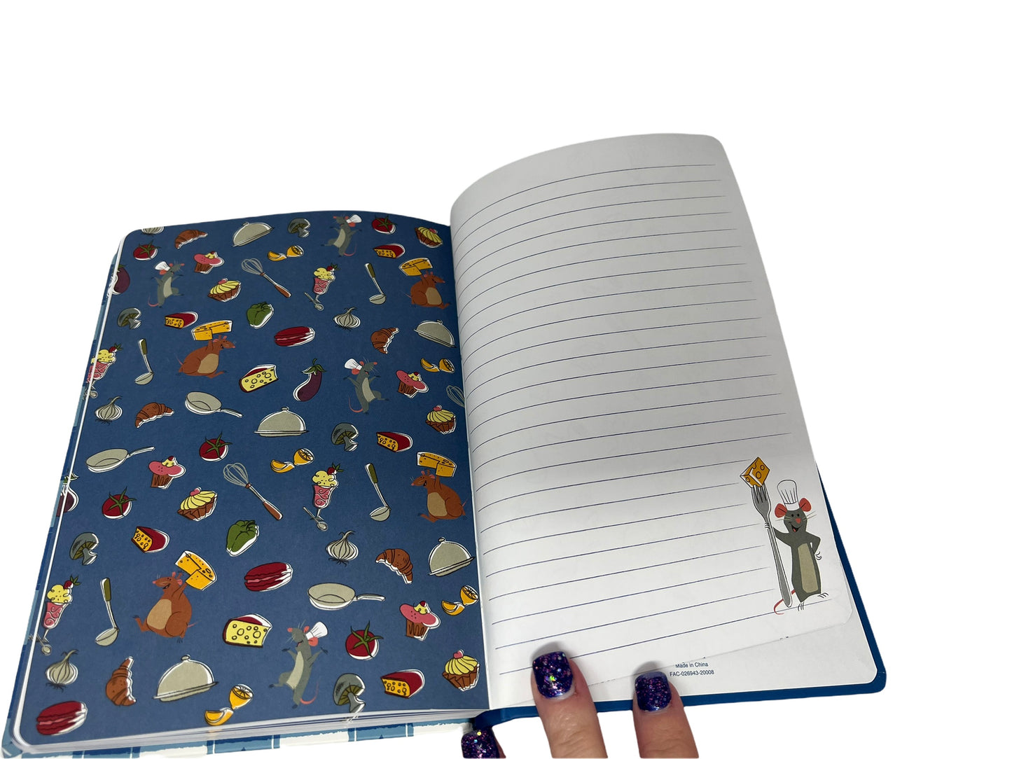 Disney Epcot Remy’s Ratatouille Adventure Notebook