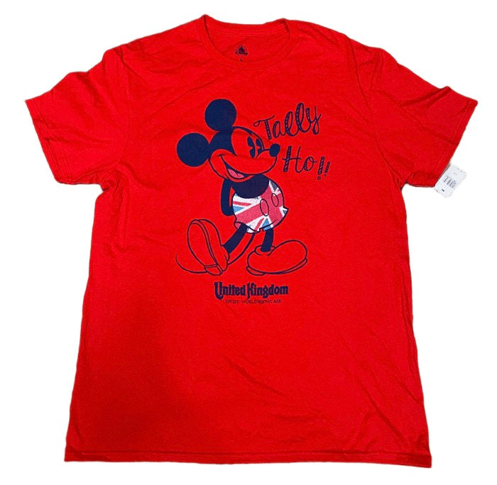 Disney Epcot UK World Showcase Mickey Shirt
