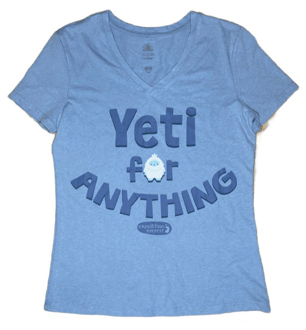 Disney Animal Kingdom Expedition Everest Yeti For Anything Women’s Shirt