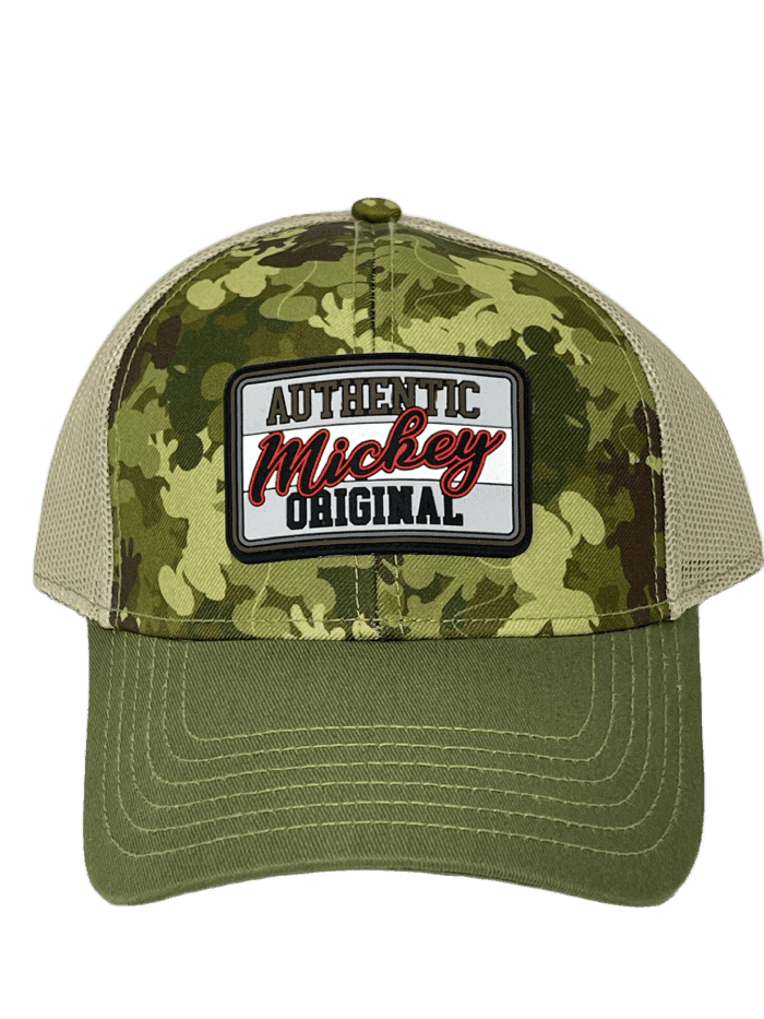 Disney Original Authentic Mickey Camo Trucker Baseball Hat