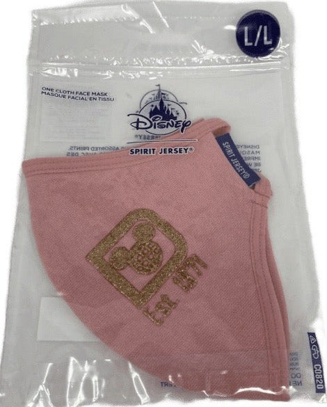 Walt Disney World Briar Rose Gold Face Mask by Spirit Jersey XL