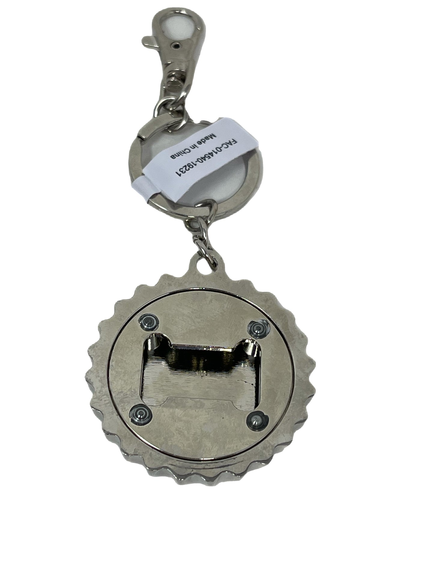 Disney UP Grape Soda Bottle Cap Bottle Opener Keychain Clip