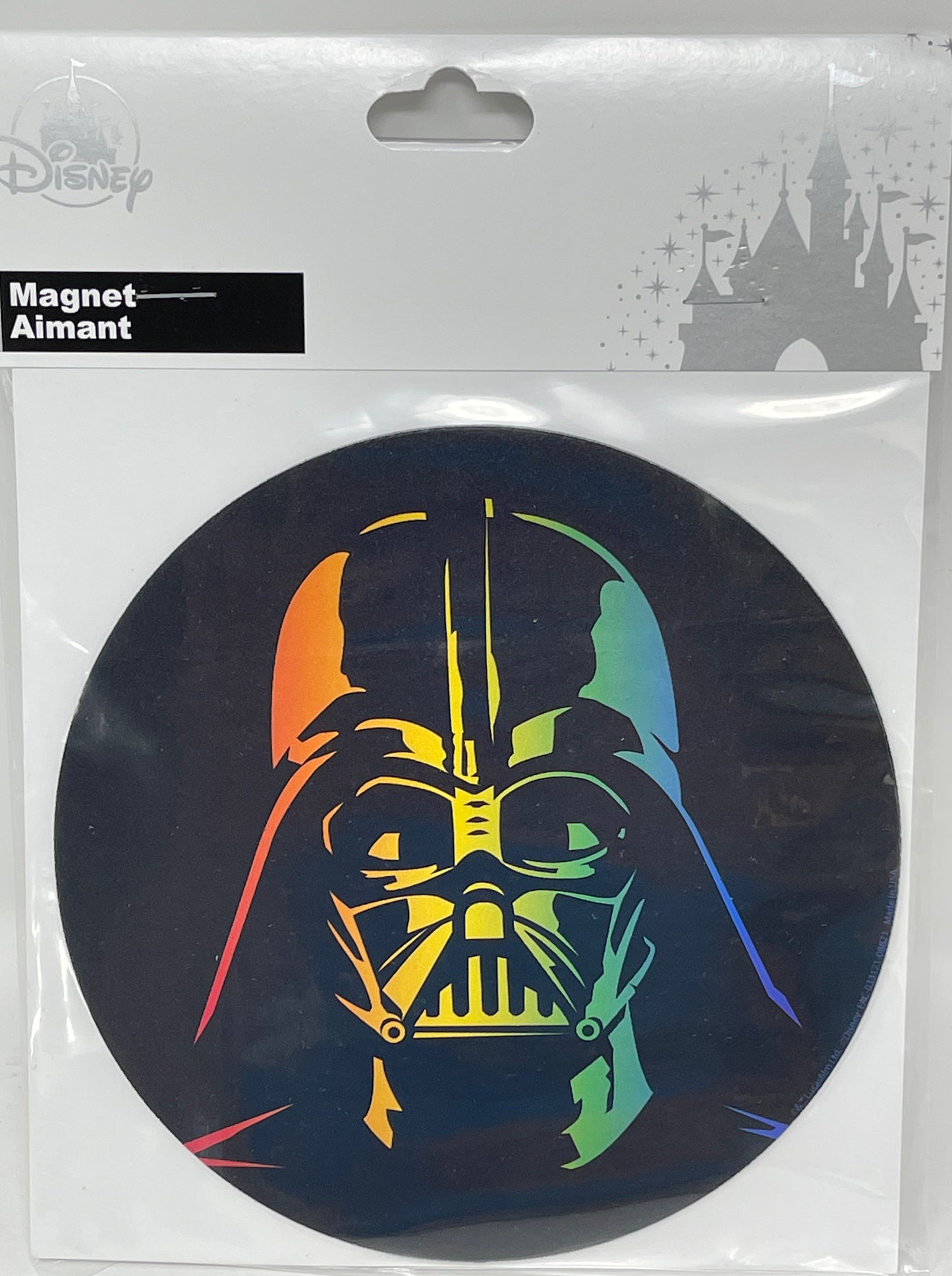 Disney Rainbow Star Wars Darth Vader Magnet