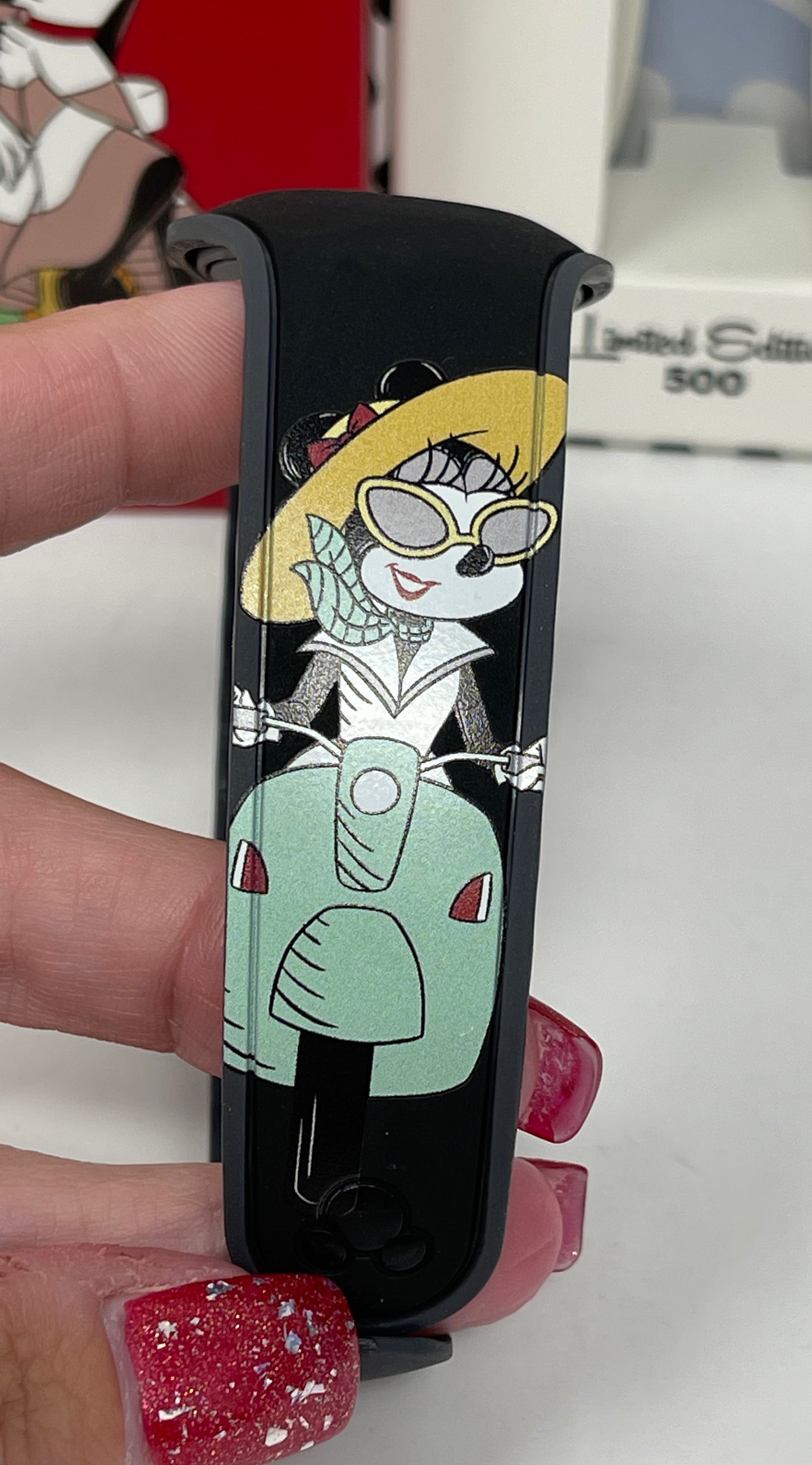 Disney Epcot Italy World Showcase Minnie Arriverderci Magicband LE 500