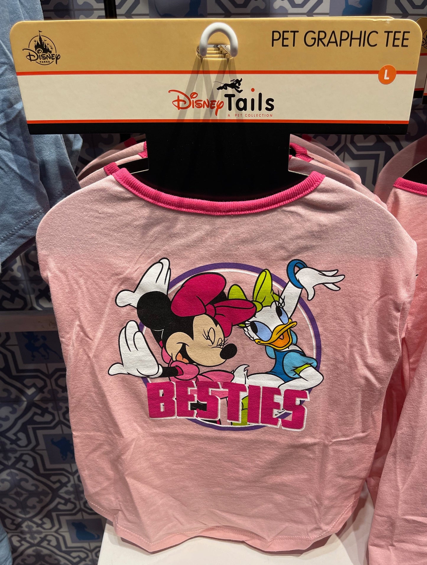 Disney Minnie Mouse and Daisy Duck T-Shirt for Dogs Small