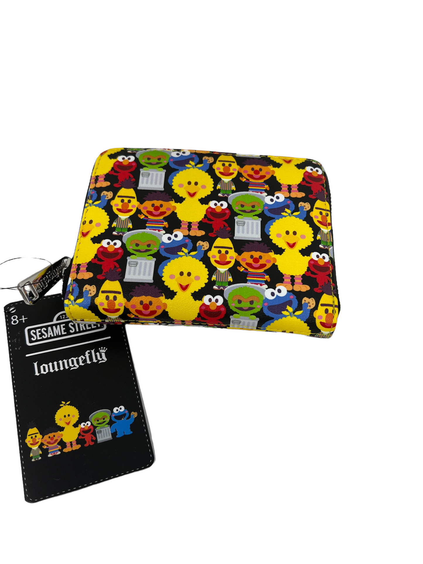 Sesame Street All Over Loungefly Wallet SeaWorld Exclusive