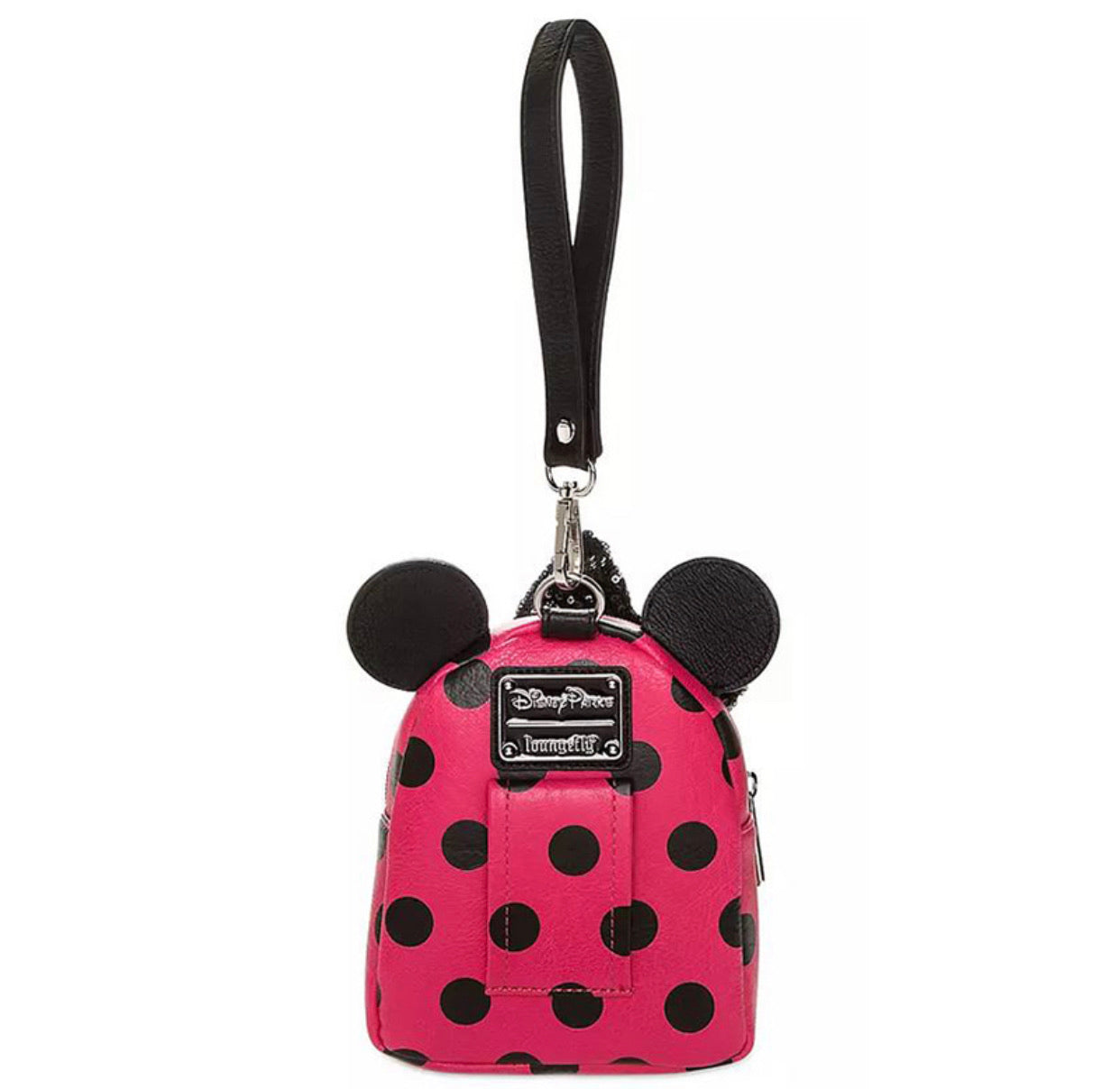 Disney Loungefly Minnie Mouse Pink Polkadot Wristlet