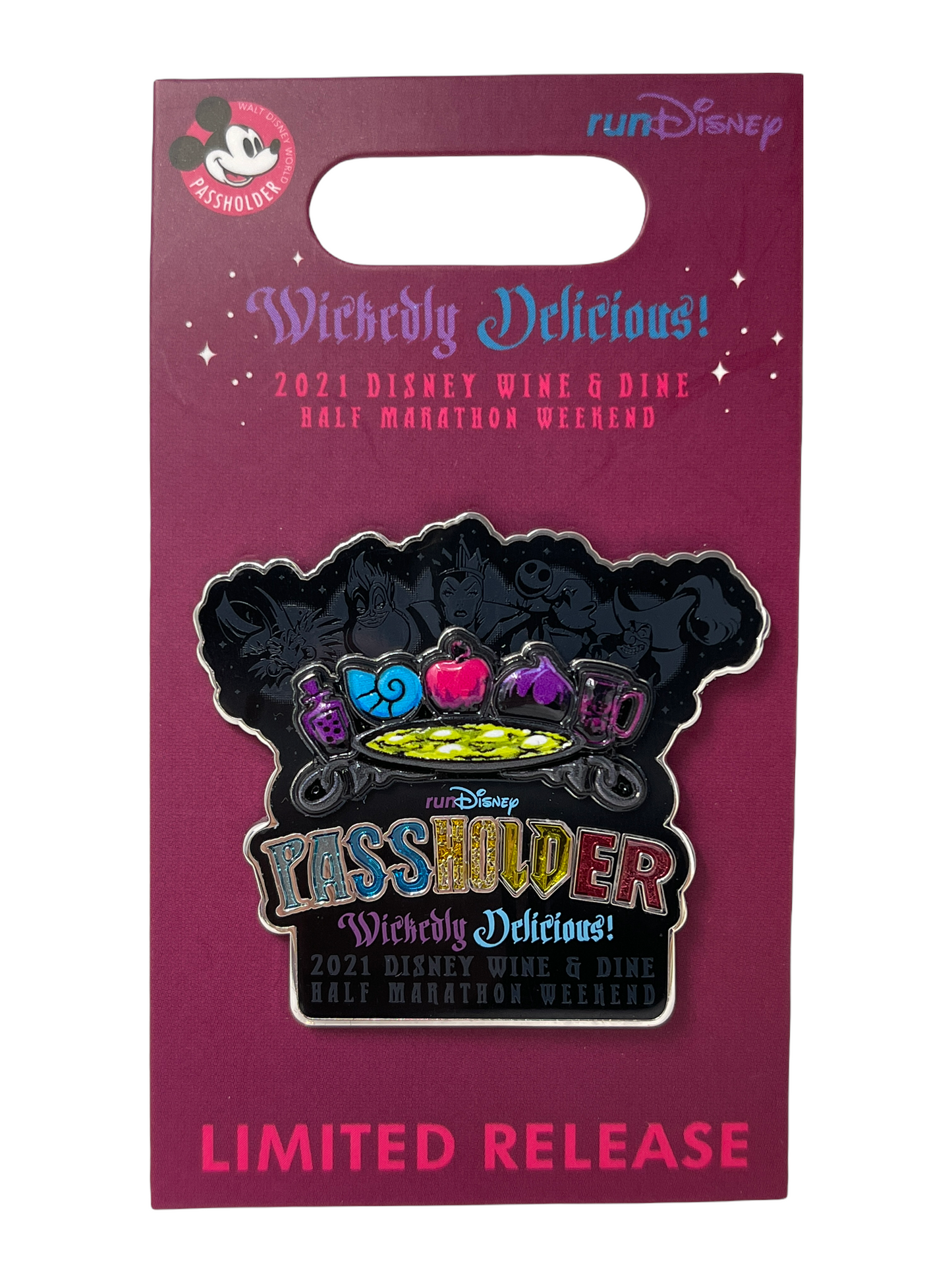 RunDisney Wine & Dine 2021 Passholder Pin