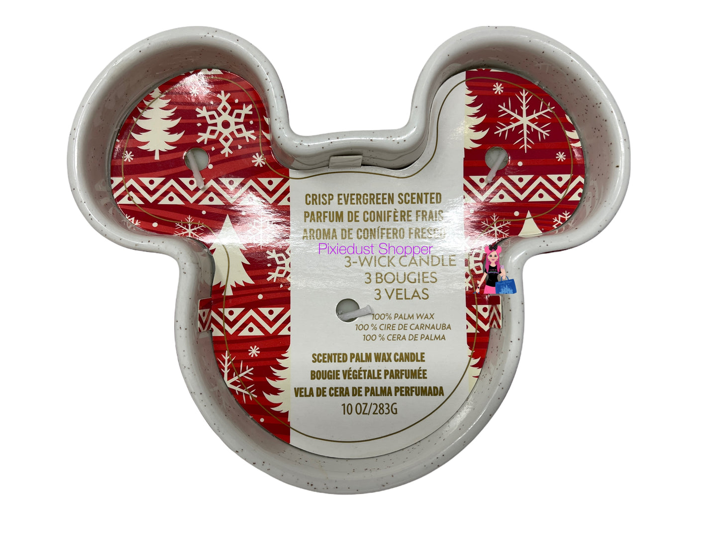 Disney Christmas 2021 Walt’s Holiday Lodge Evergreen Candle