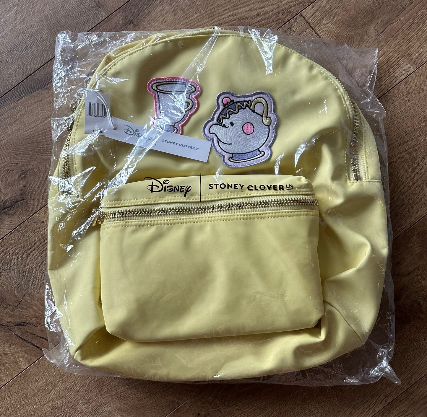 Disney x Stoney Clover Lane Beauty and the Beast Backpack Chip and Mrs Potts
