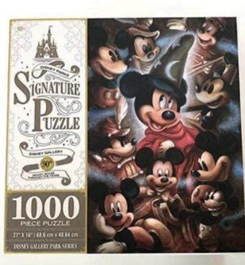 Disney Parks Mickey Mouse Through the Years 1000 Piece Jigsaw Puzzle by Darren Wilson - World of Treasures