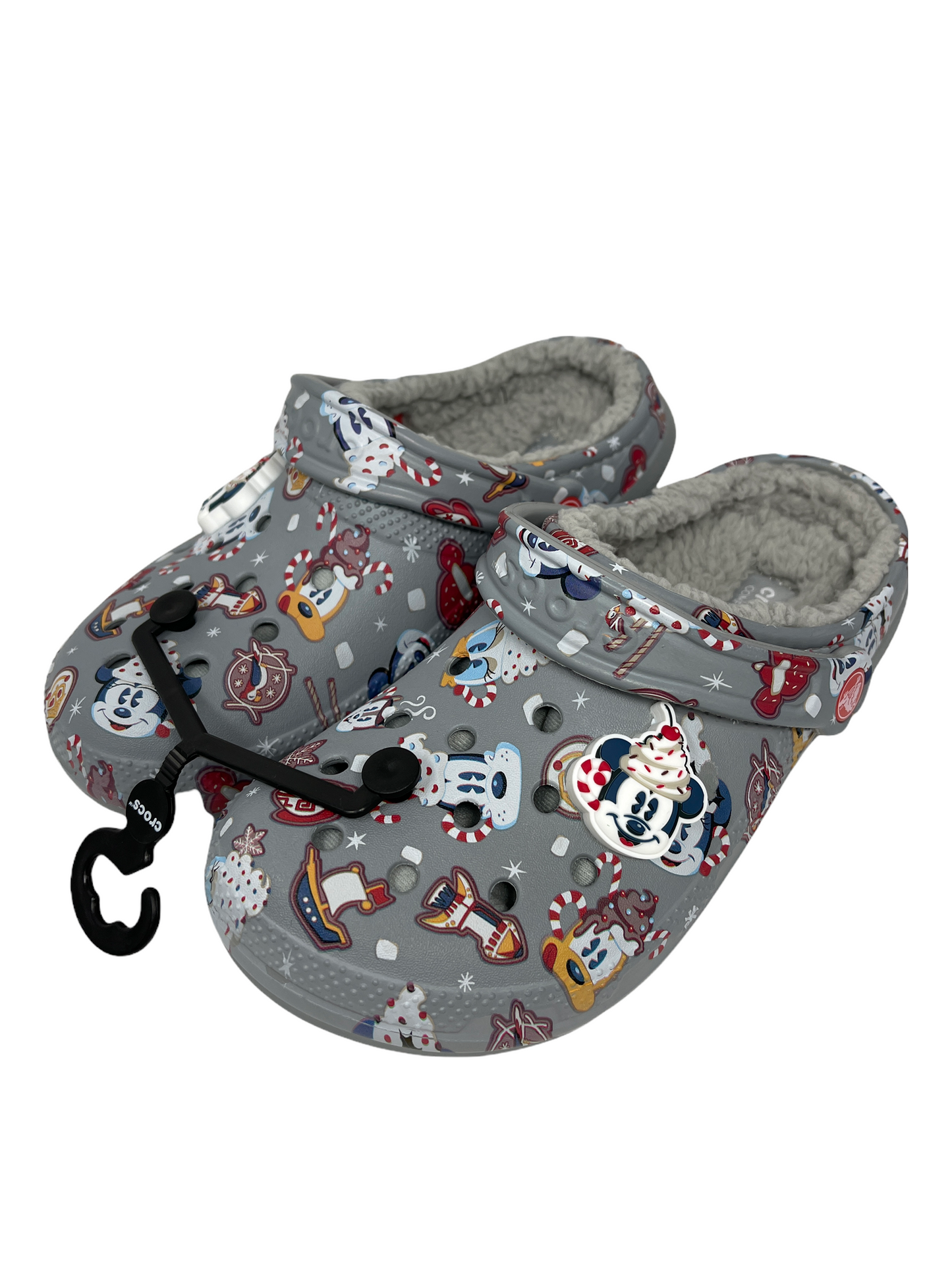 Hot Chocolate Mickey & Friends Fur Crocs from Disney Holiday Christmas 2021