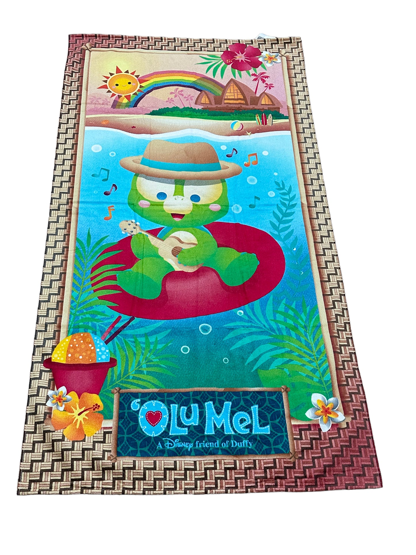 Disney Olu Mel friend of Duffy Beach Towel