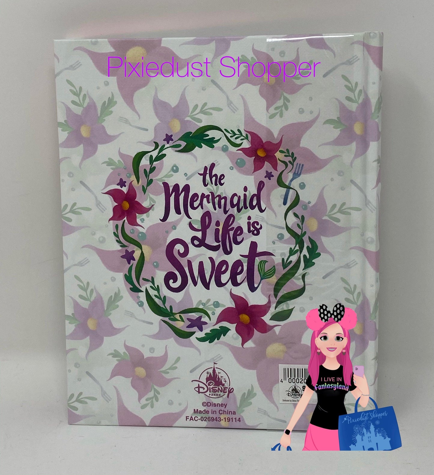 Disney Ariel The Mermaid Life is Sweet Notebook - World of Treasures