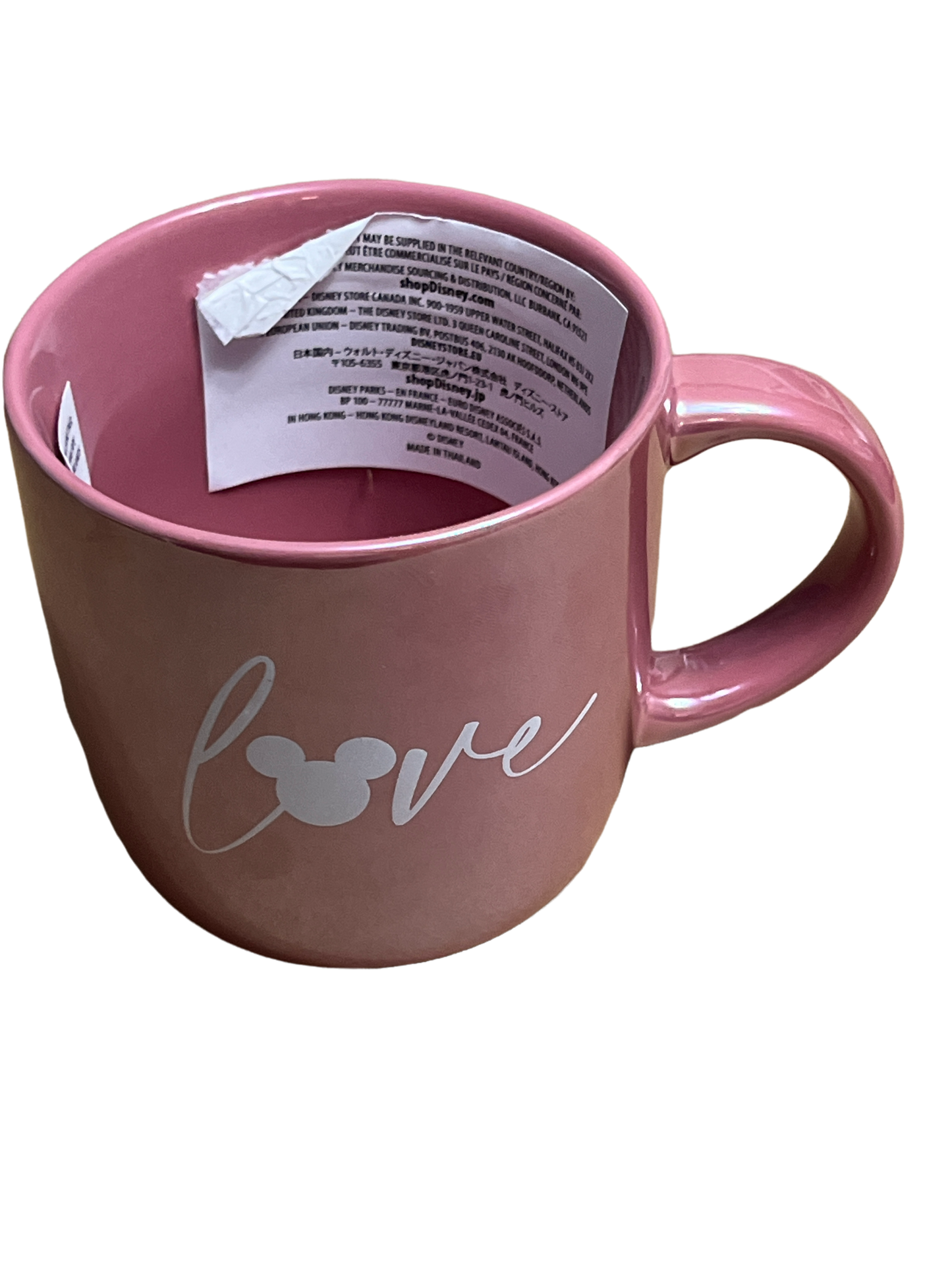 Disney Mickey Love Mug