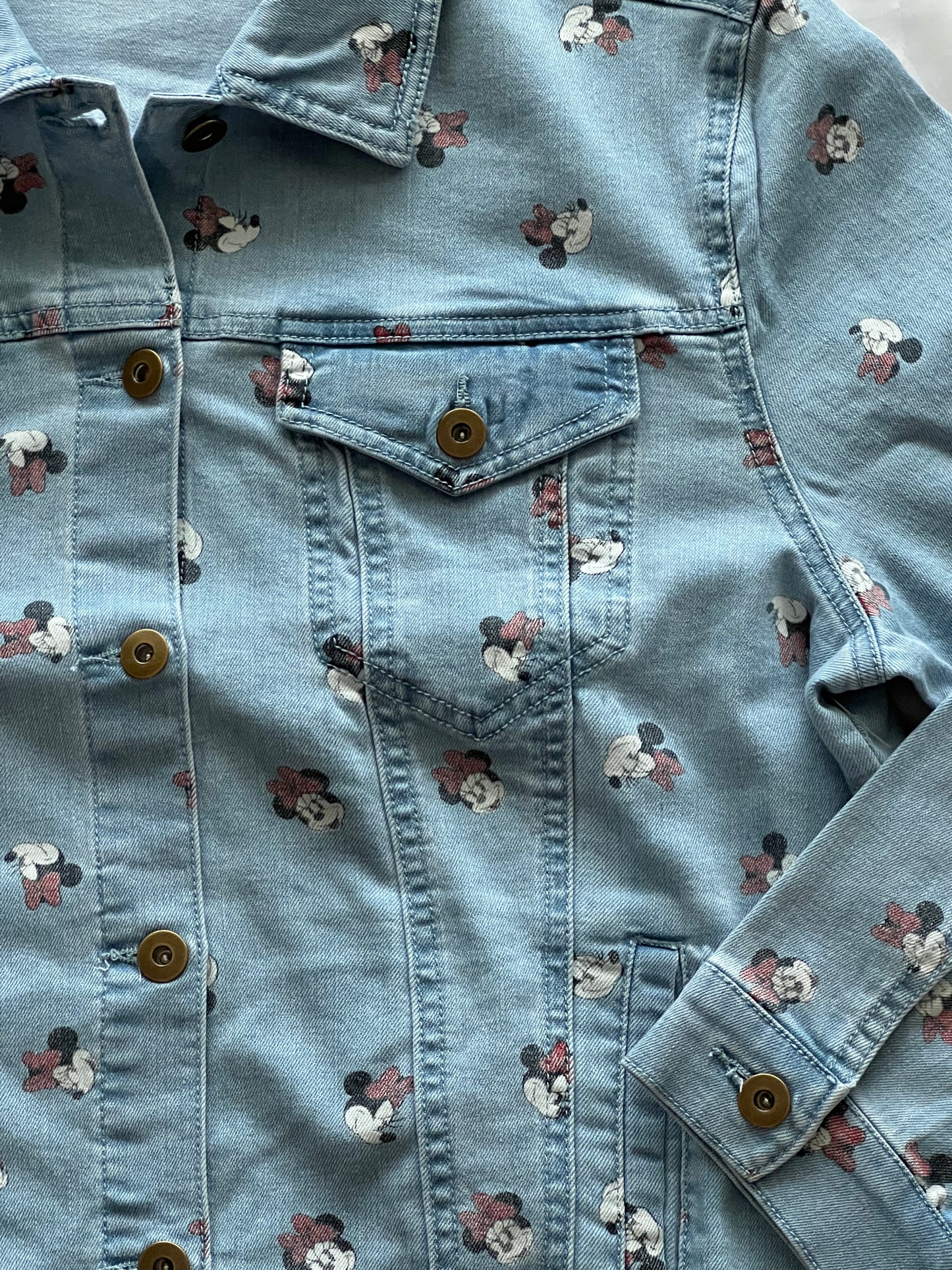 Disney Parks Minnie Denim Jean Jacket for Women 2X
