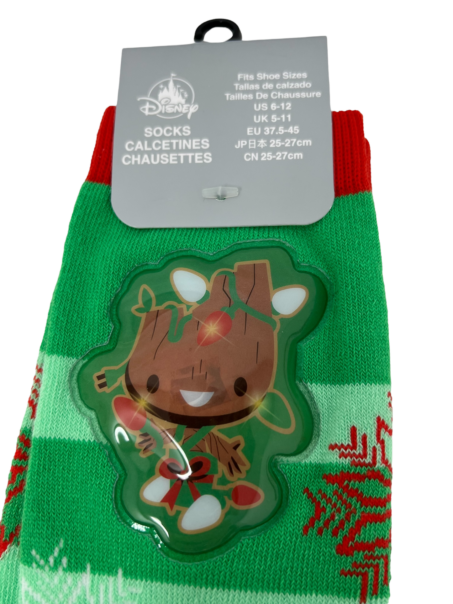 Disney Marvel Light Up Groot Socks