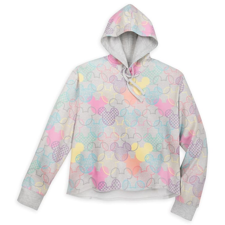 Disney Mickey Mouse Icon Pattern Pullover Hoodie for Women