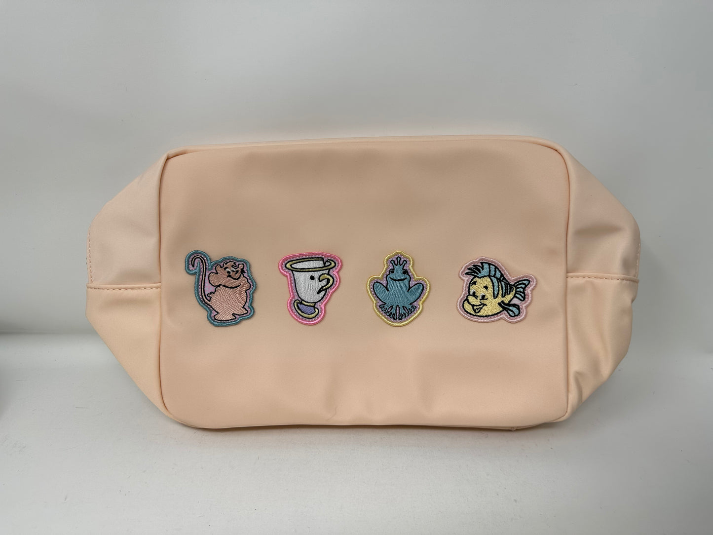 Disney x Stoney Clover Lane Big Princess Pouch-Flounder, Gus, Chip