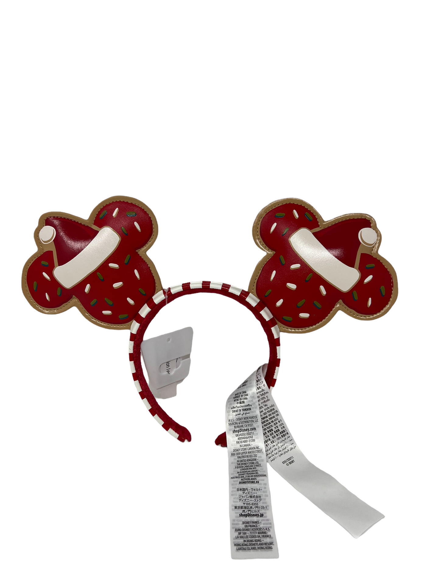 Disney Mickey Santa Sugar Cookie Ear Headband