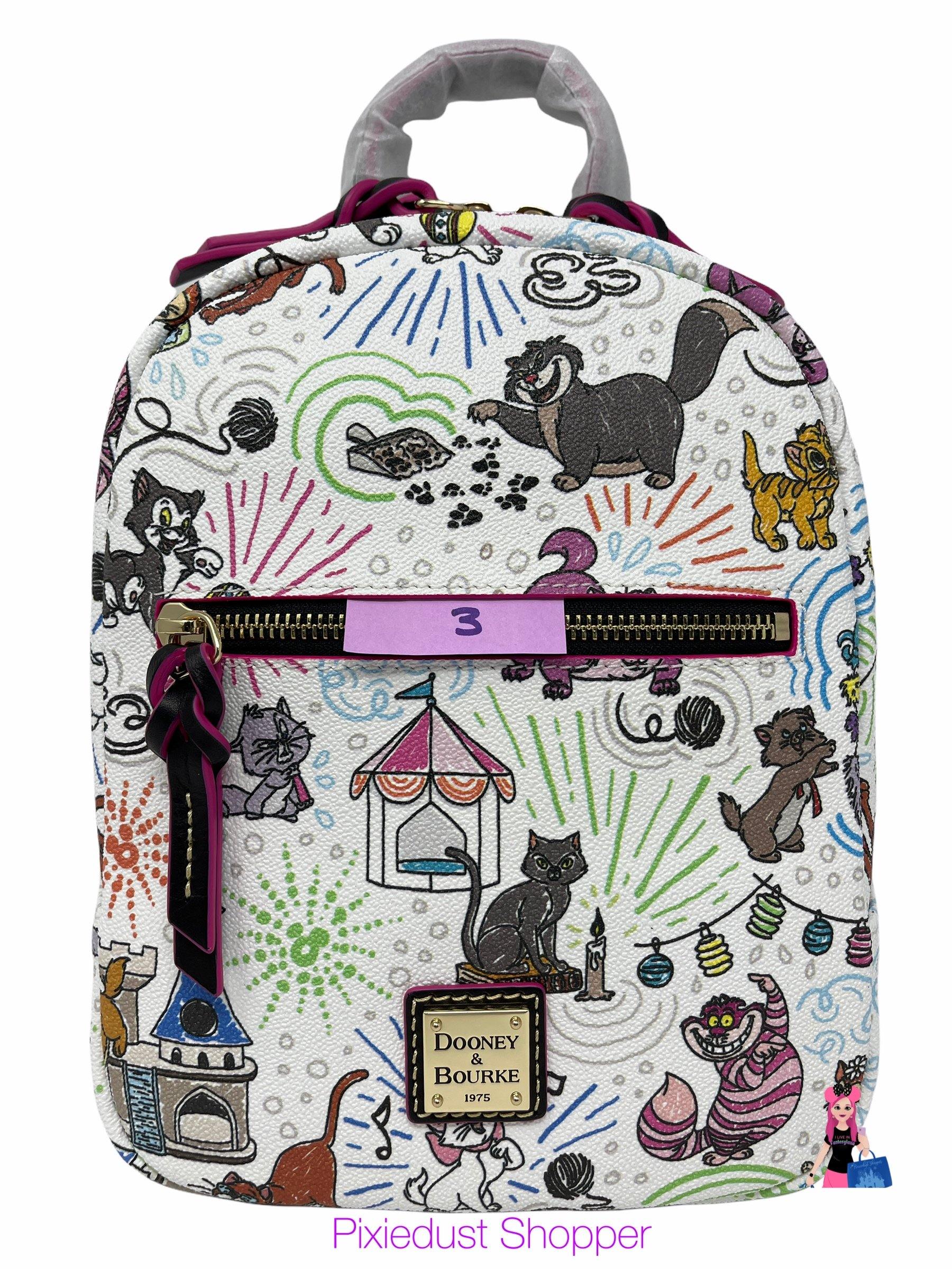 dooney mini backpack Disney Cats Sketch Dooney & Bourke Backpack – World of Treasures