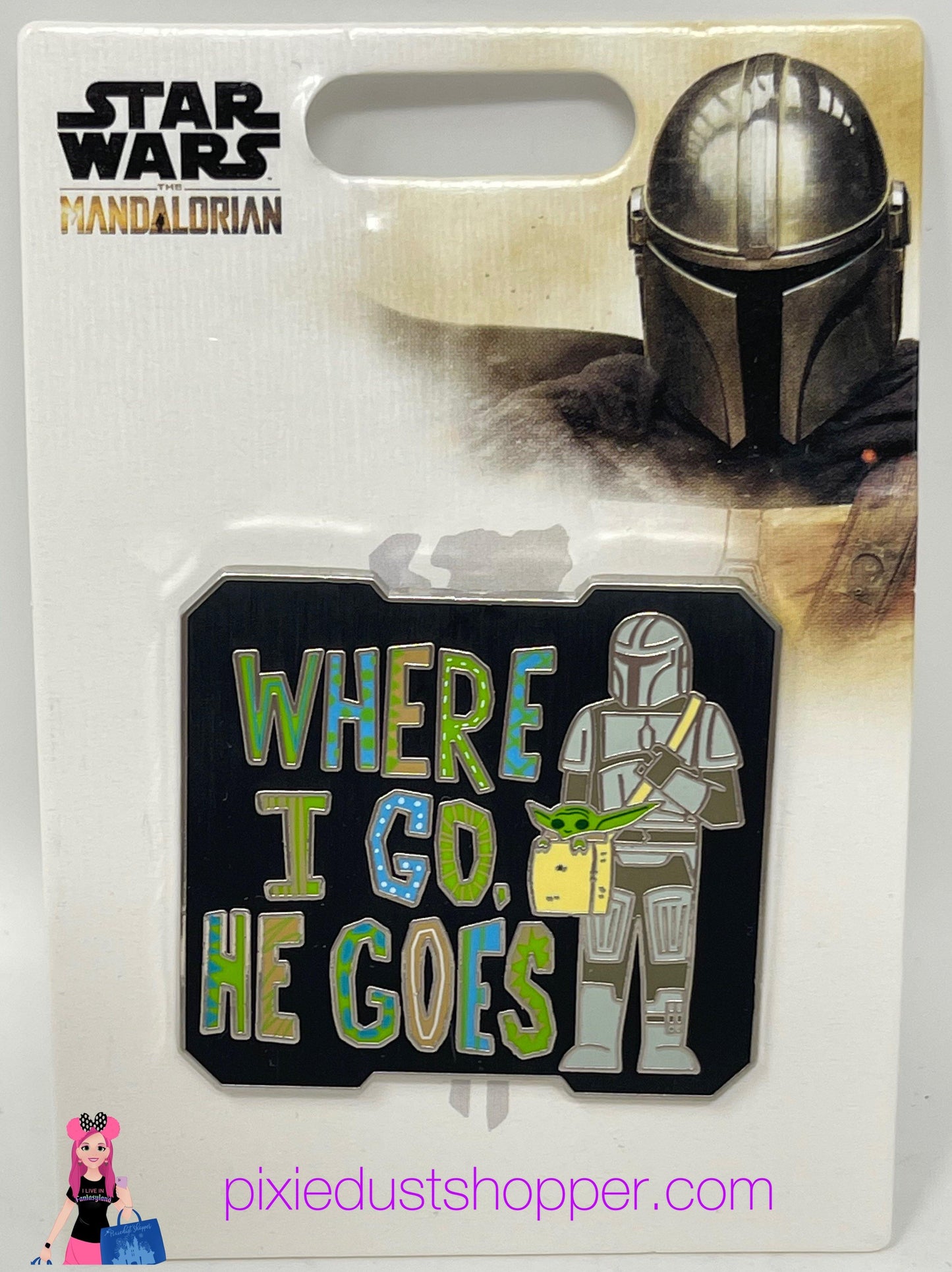 Disney Star Wars: The Mandalorian Flair Pin – Limited Release - World of Treasures