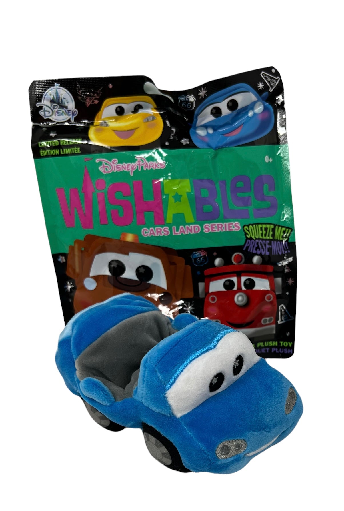 Disney Cars Land Wishables-Blue Racer Varient